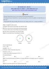 Đề thi học kì 1 KHTN 7 Chân trời sáng tạo - Đề số 2